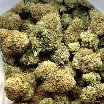 bag full of marijuana buds