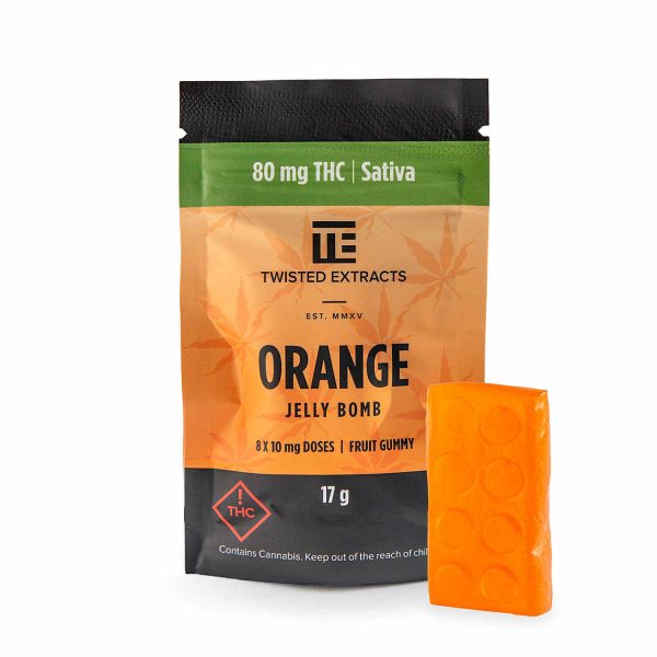 Twisted Extracts Orange jelly bomb