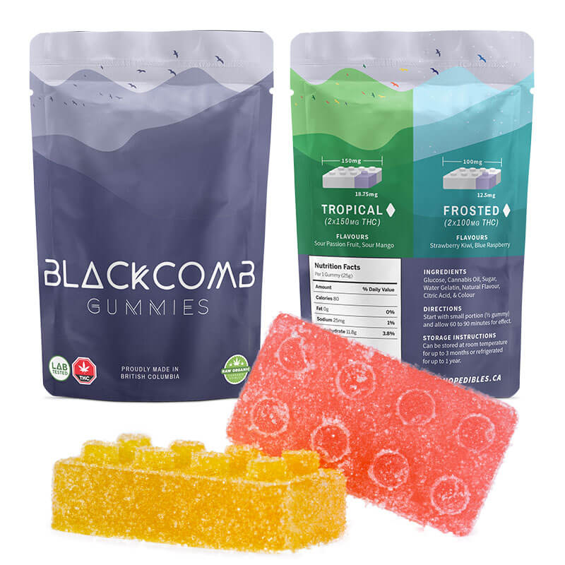 Blackcomb Frosted Gummies thc edibles