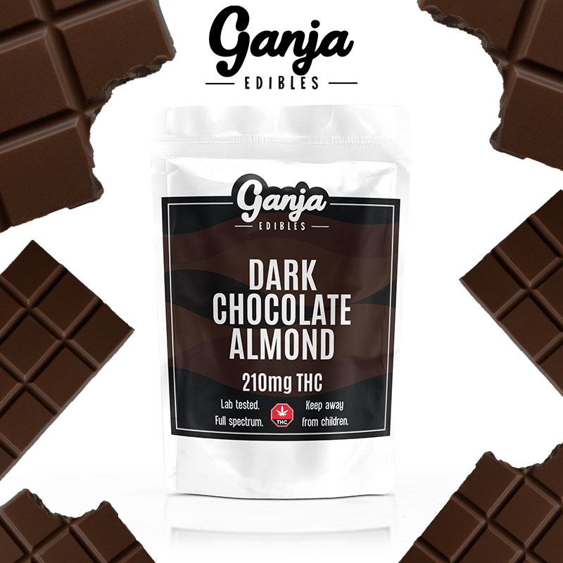 ganja edibles dark chocolate