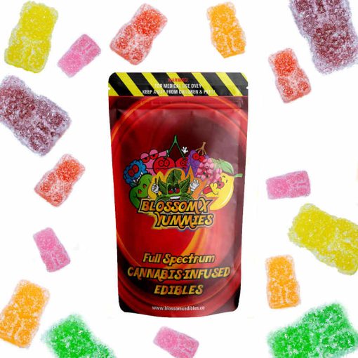 blossomx sugar free bears edibles