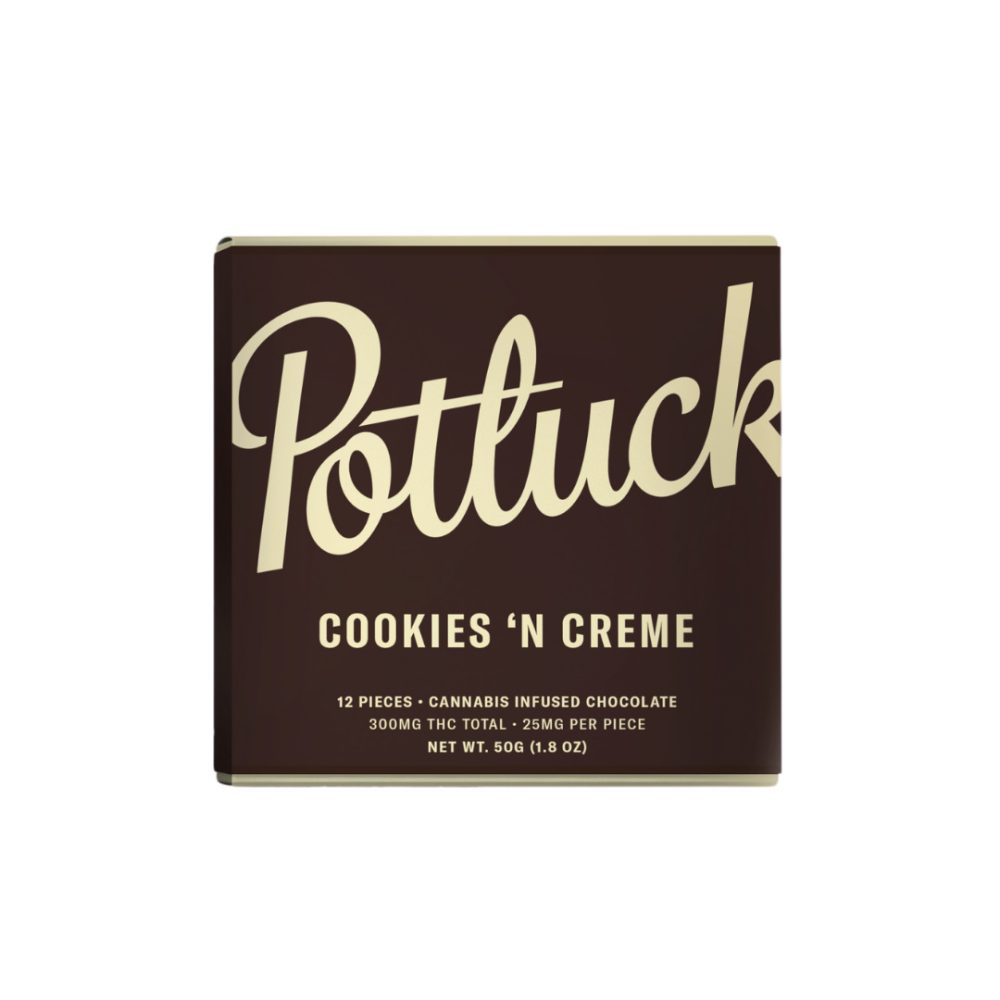 potluck cookies and cream chocolate