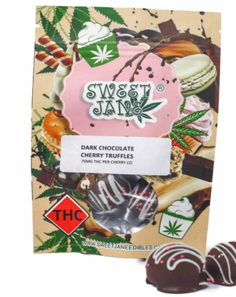 sweet jane thc edibles dark chocolate