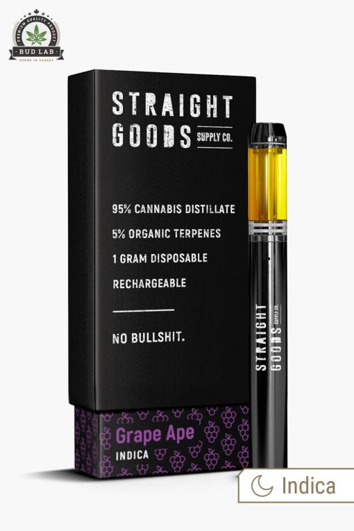 traight Goods Disposable Vape - Grape Ape