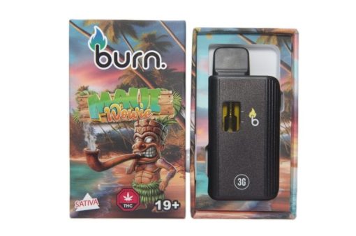 Burn. 3 Gram Vape – Maui Wowie (Sativa Dominant Hybrid)