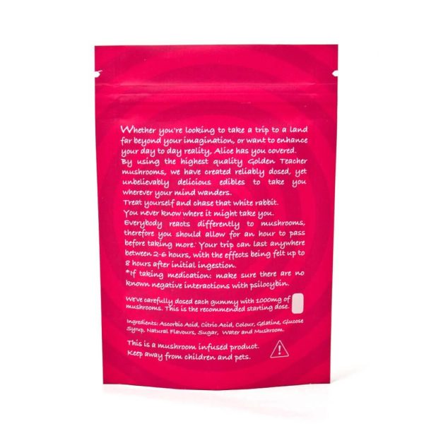 Alice Mushroom Gummy – Cherry