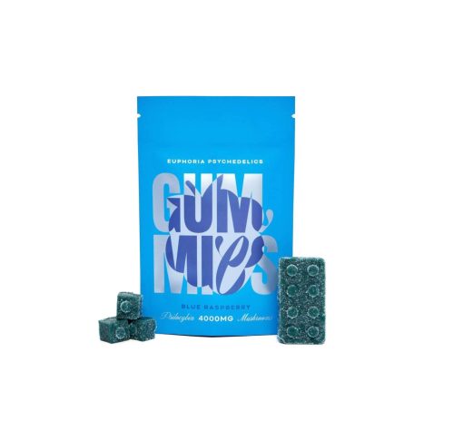 psychedelics mushrooms blue raspberry gummies