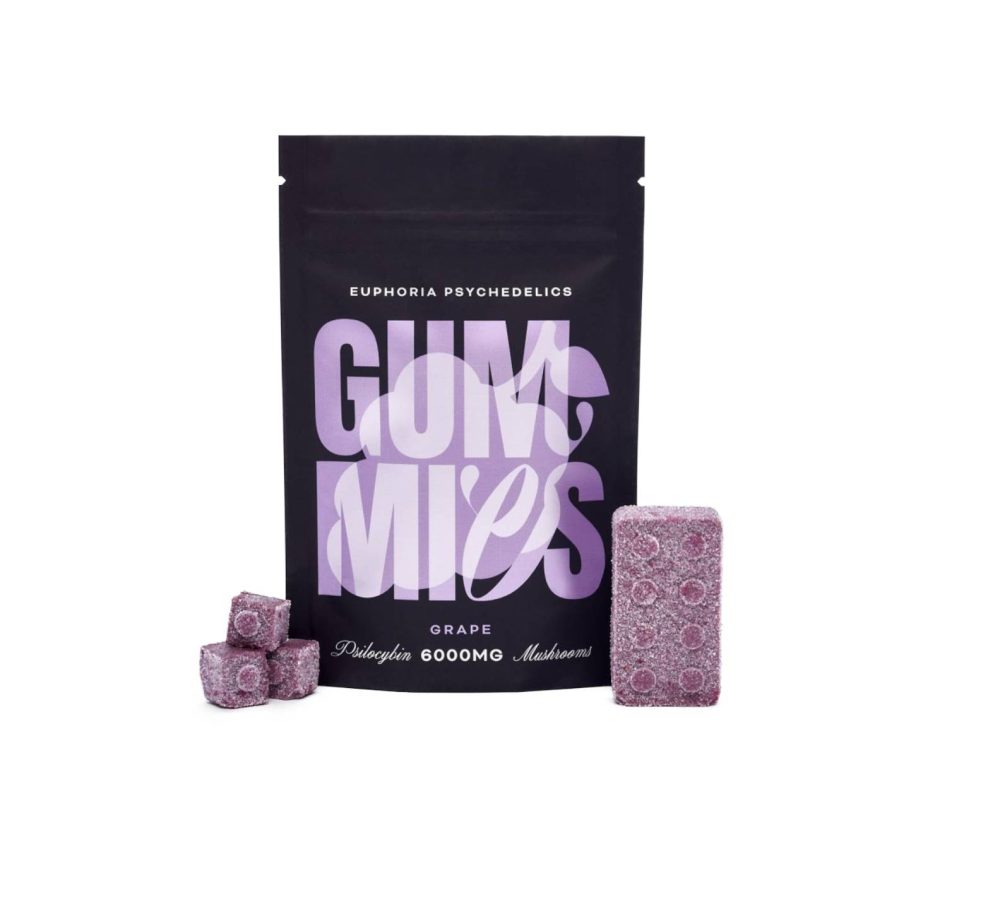 euphoria psychedelics gummies grape flavor