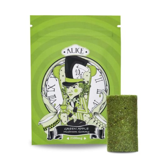 green apple psilocybin mushroom gummy alice