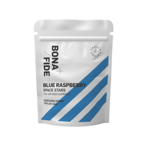blue raspberry thc infused weed gummies