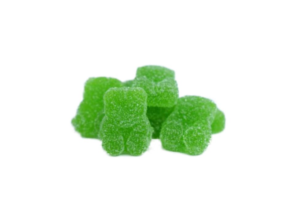 marijuana thc gummies green apple bear