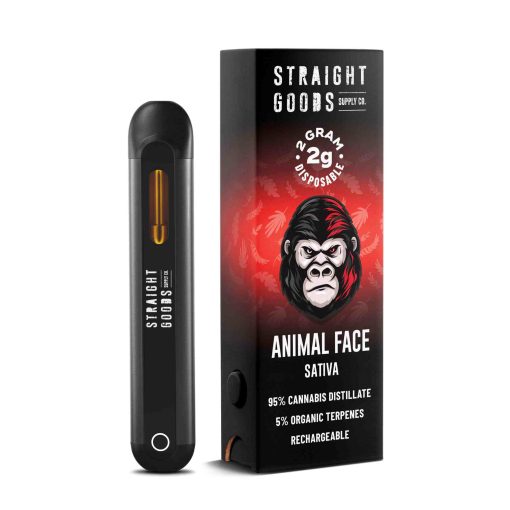animal face sativa strain weed pen