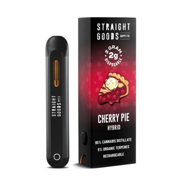 cherry pie hybrid strain disposable vape pen