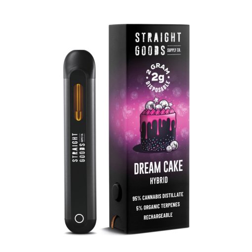 dream cake hybrid strain disposable vape
