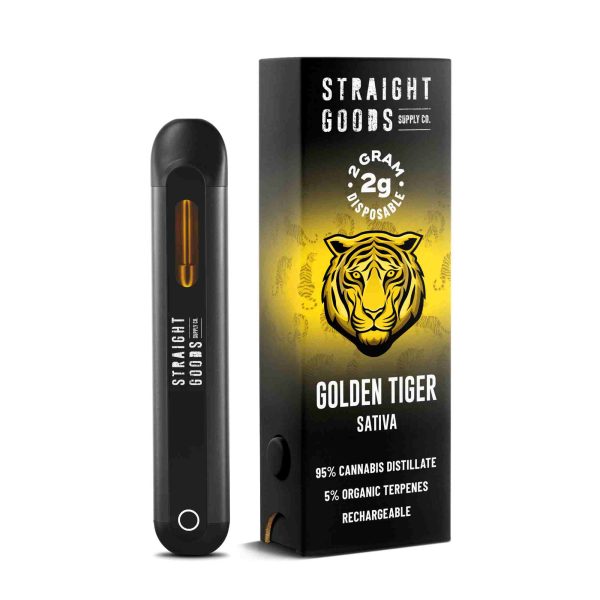 golden tiger sativa strain vape pen