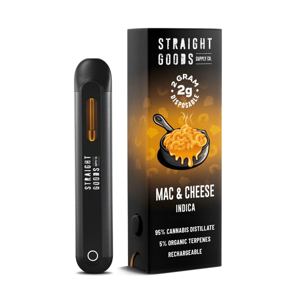 mac and cheese indica strain weed pen