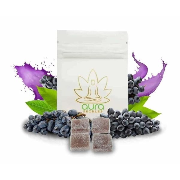 indica thc grape flavor edibles