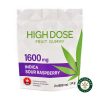 High Dose Edibles - Sour Raspberry Indica