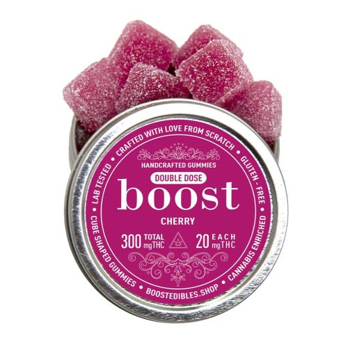 Boost Edibles Gummy – Cherry