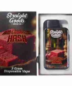 Straight Goods Supply Co. – Red Lebanese Hashish (3 Gram Indica)