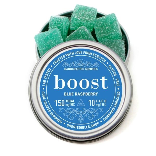 Boost - Handcrafted Gummies - Blue Raspberry
