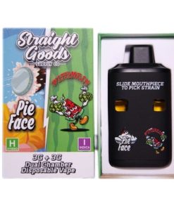 Straight Goods Dual Chamber Vape – Pie Face + Watermelon (3 Grams + 3