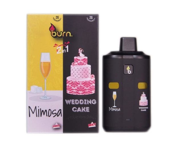 Burn Dual Chamber Vape – Mimosa + Wedding Cake