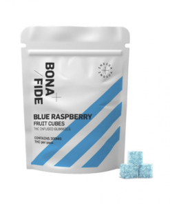 Bonafide – Blue Raspberry Fruit Cubes- 300mg THC (Indica)