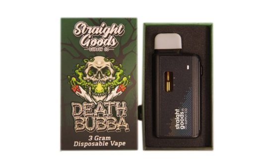 Straight Goods Supply Co. – Death Bubba (3 Gram Indica)