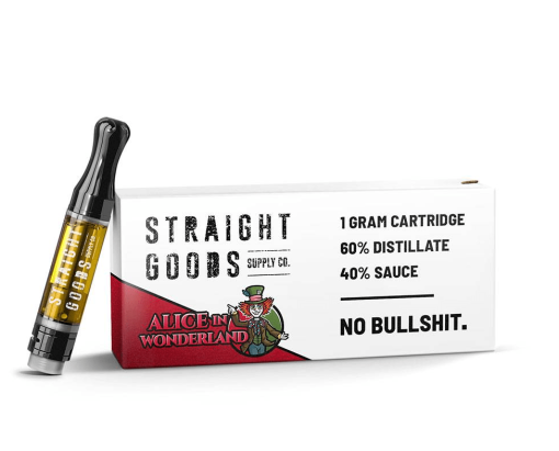 Straight Goods Terp Sauce Cartridge – Alice in Wonderland (Sativa- 1g)