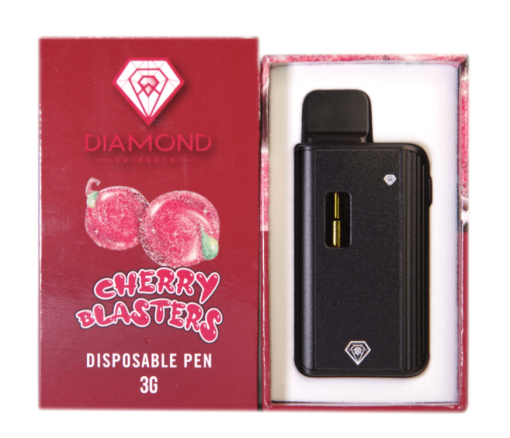 Diamond Concentrates 3 Gram Disposable (Distillate) – Cherry Blaster (Indica) (3 Gram)