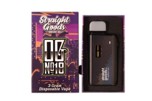 Straight Goods Supply Co. – OG No 18 (3 Gram Hybrid)