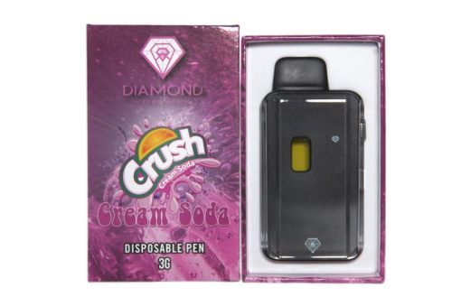 Diamond Concentrates 3 Gram Disposable (Distillate) – Cream Soda (Indica) (3 Gram)