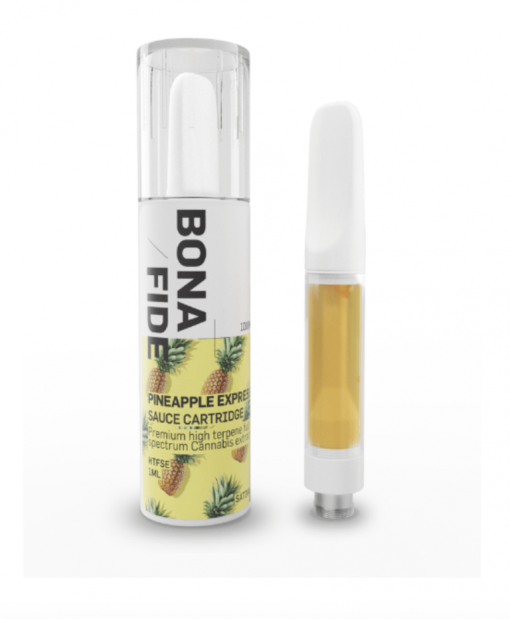Bonafide – Sauce Cartridge- 1000mg Sativa (Pineapple Express)