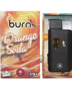 Burn. 3 Gram Vape – Orange Soda (Sativa Dominant Hybrid)