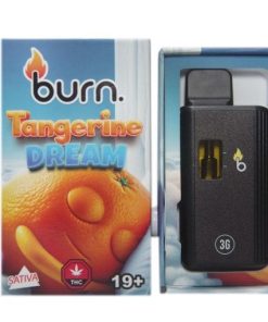 Burn. 3 Gram Vape – Tangerine Dream (Sativa Dominant Hybrid)