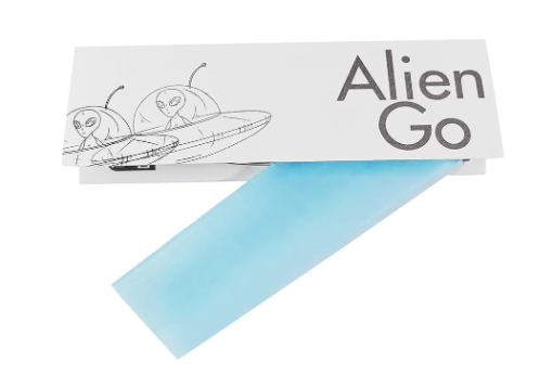 Alien Go Blue Rolling Papers - 1 1/4 Size