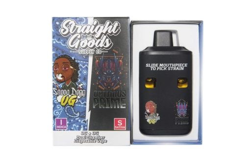 Straight Goods Dual Chamber Vape – Snoop Dogg OG + Optimus Prime (3 Grams + 3 Grams)