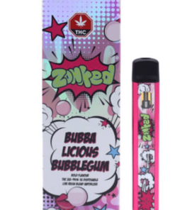 Zonked! Live Resin Vape – Bubba Licious Bubblegum (1g)