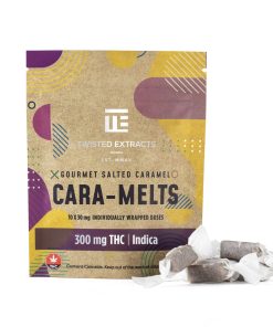 * New * Twisted Extracts – Indica Salted Cara-Melts (300mg THC)