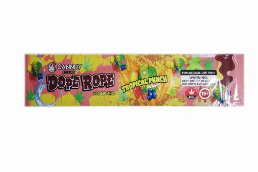Canndy Edibles – (500mg THC) Dope Rope Tropical Punch