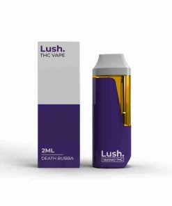 LUSH 2ML Disposable Vape – Death Bubba (Indica)