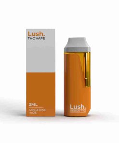 LUSH 2ML Disposable Vape – Tangerine Haze (Sativa)