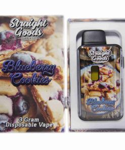 (New) Straight Goods Supply Co. – Blueberry Cookies (Indica) (3 Gram)