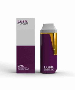 LUSH 2ML Disposable Vape – Grape Gas (Hybrid)