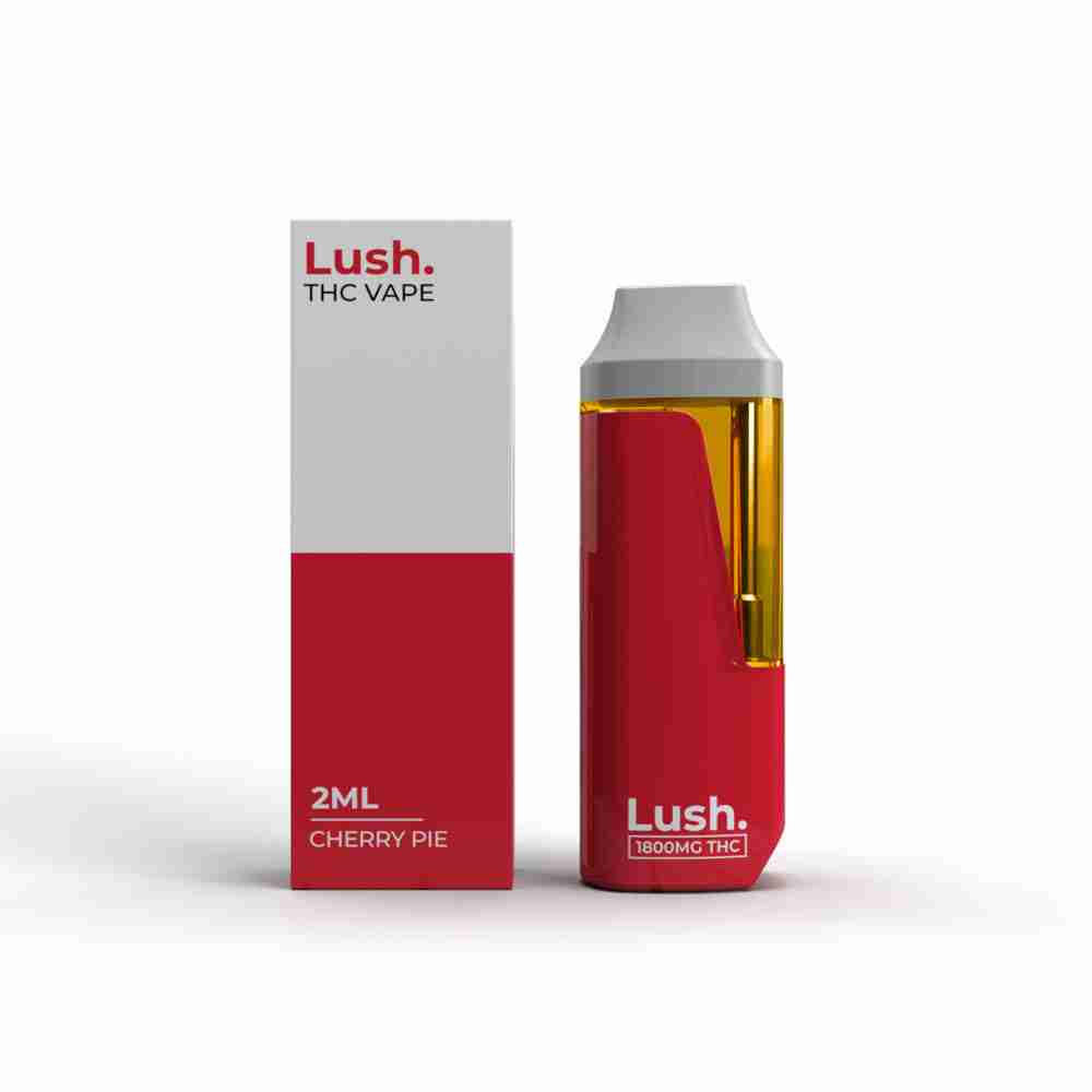 LUSH 2ML Disposable Vape – Cherry Pie (Indica)