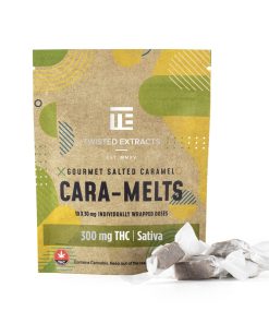 * New * Twisted Extracts – Sativa Salted Cara-Melts (300mg THC)