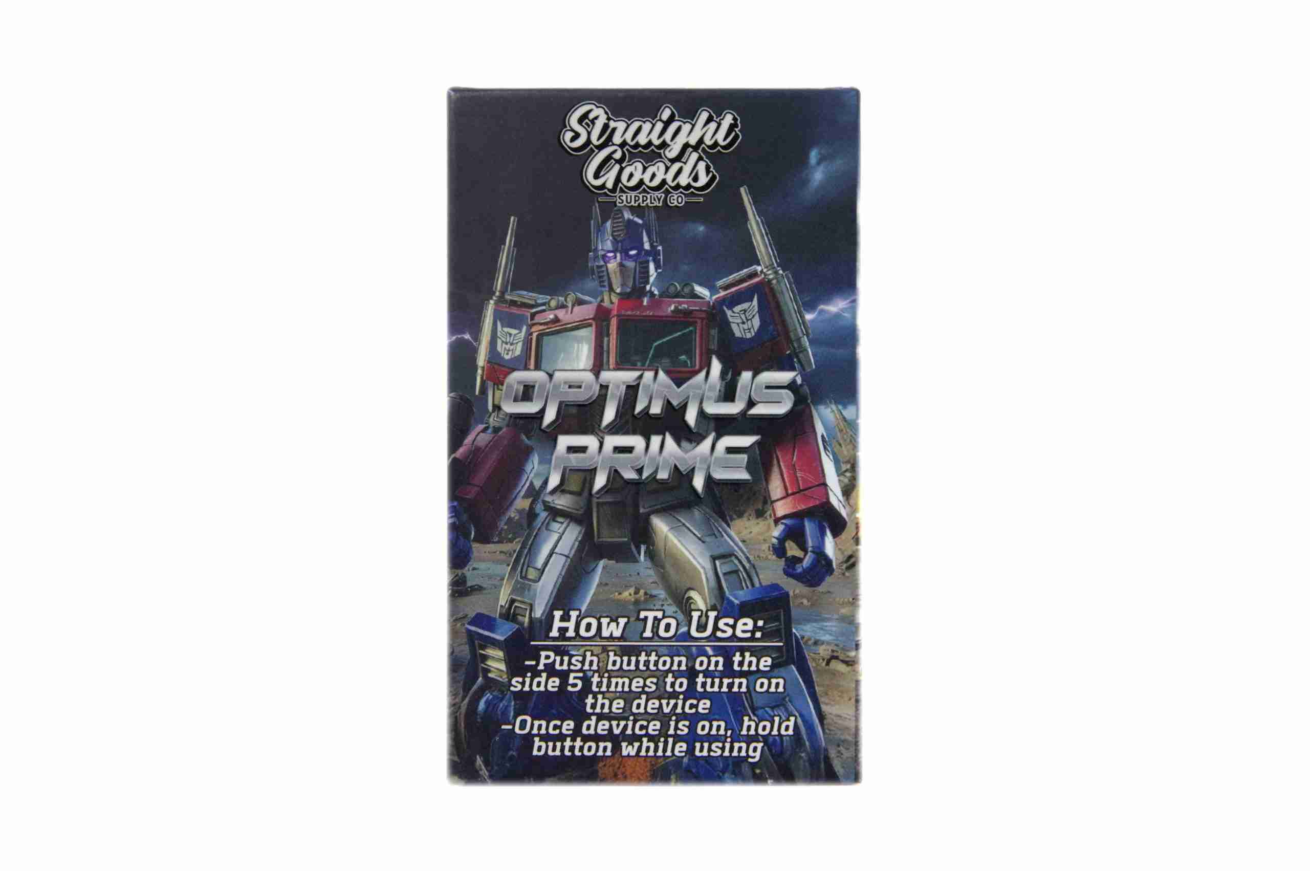 (New) Straight Goods Supply Co. – Optimus Prime (Indica) (3 Gram) - Image 2