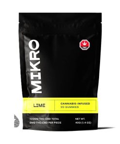 Mikro – Lime 1:1 Gummies 100mg