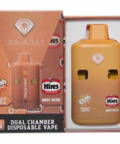 *New Product* Diamond Concentrates Dual Chamber Vape – Orange Crush + Rootbeer (3 Grams + 3 Grams)